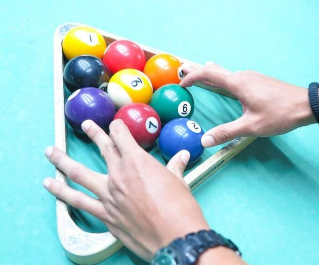 Cách xếp bi môn bida lỗ 9 bi (pool 9 ball)
